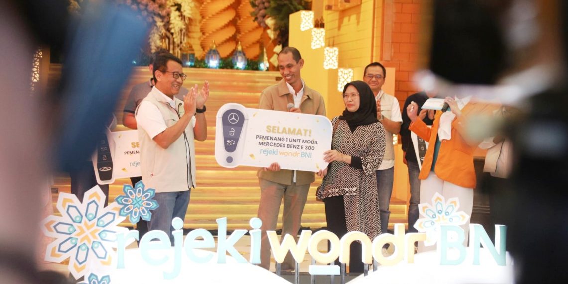 BNI Bagikan Hadiah Undian Rejeki wondr Tahap II