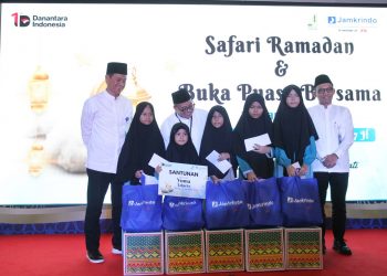 Safari Ramadan Jamkrindo: Berbagi Santunan dan Sembako untuk Masyarakat
