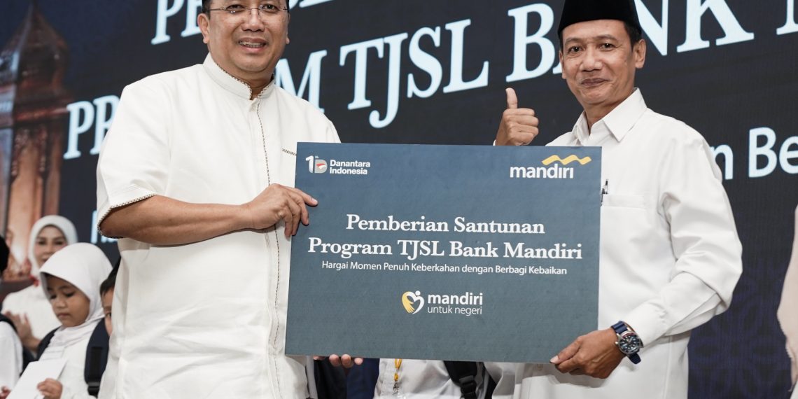 Melayani Sepenuh Hati di Bulan Ramadan, Bank Mandiri Salurkan Program Sosial bagi Lebih dari 114.000 Penerima Manfaat