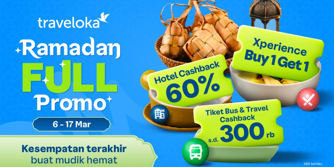 Traveloka Permudah Perencanaan Mudik Mendadak dengan Beragam Promo Ramadan
