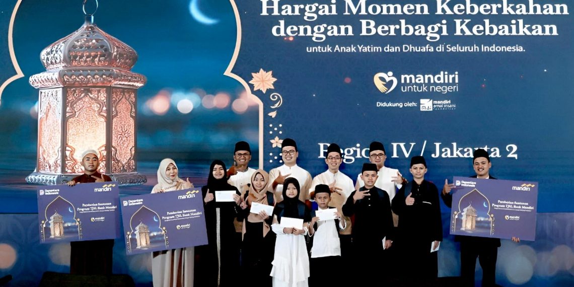 Bank Mandiri Region IV Jakarta 2 Tebar Kebaikan Ramadan, Salurkan 4.000 Paket Santunan dan Khitanan Gratis