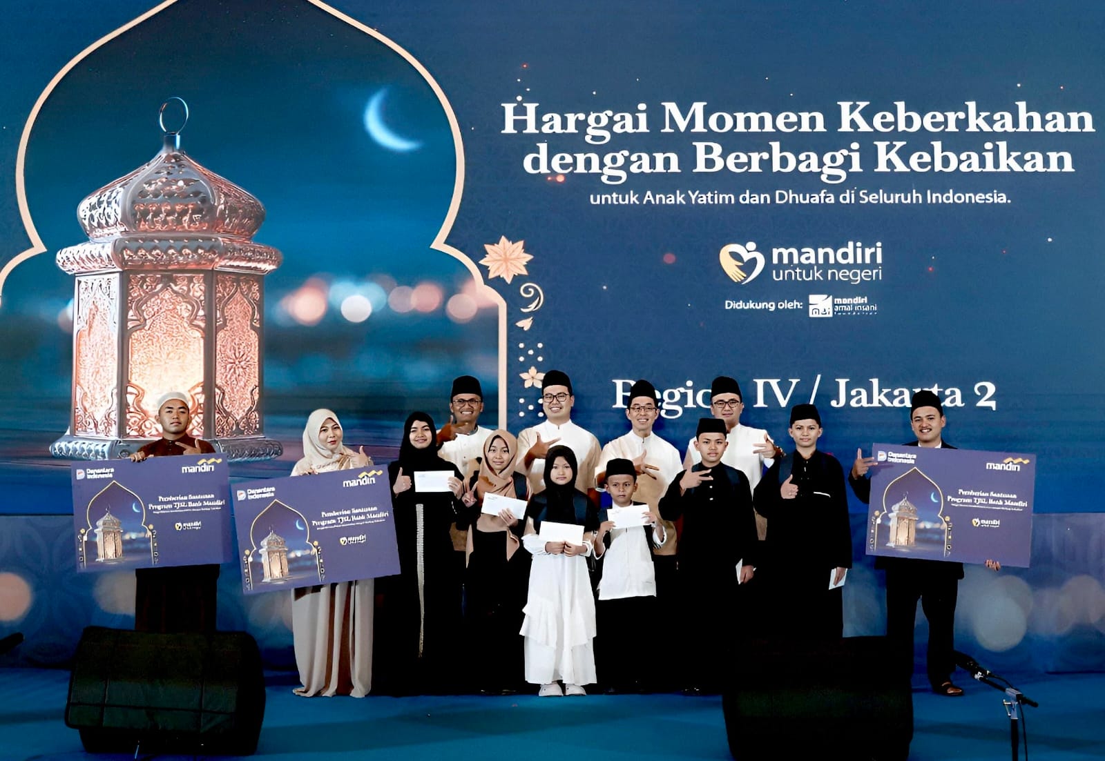 Bank Mandiri Region IV Jakarta 2 Tebar Kebaikan Ramadan, Salurkan 4.000 Paket Santunan dan Khitanan Gratis
