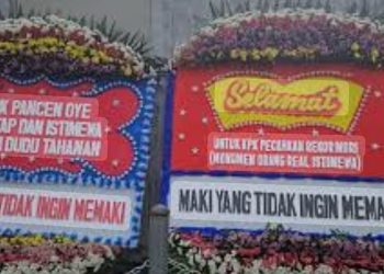 Viral Karangan Bunga Sindir Yaqut, KPK Anggap sebagai Kritik Positif