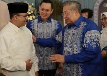 Halalbihalal di Cikeas Jadi Momen Anies Cairkan Hubungan dengan SBY dan AHY