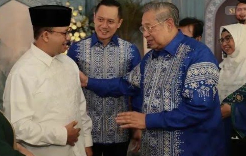Halalbihalal di Cikeas Jadi Momen Anies Cairkan Hubungan dengan SBY dan AHY