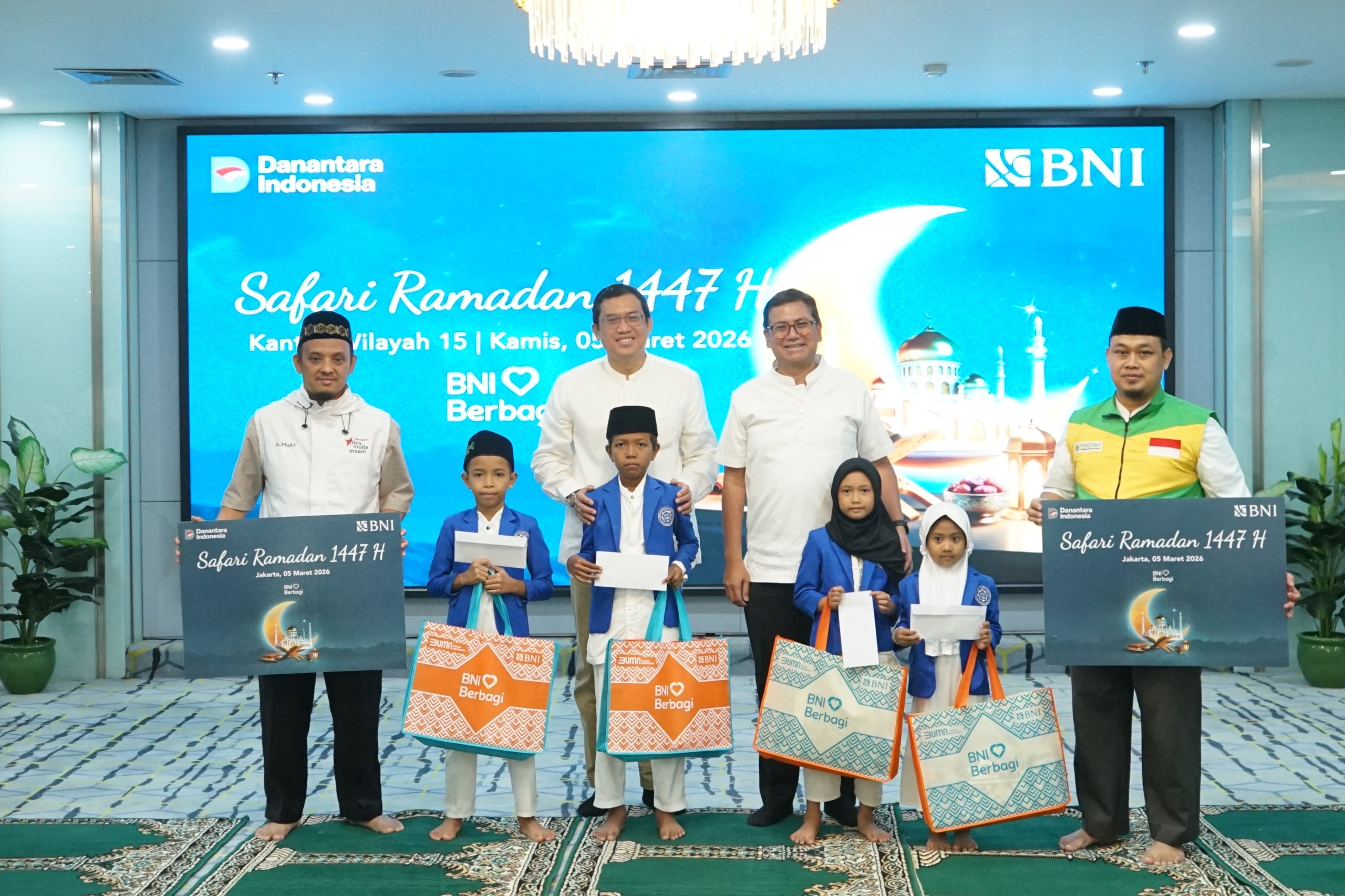 Safari Ramadan 2026 BNI Digelar di Berbagai Kota, Pererat Silaturahmi dan Berbagi dengan Anak Yatim