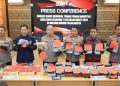 Tiga Kurir Sabu Diciduk Polisi, Barang Bukti Capai 71 Kg
