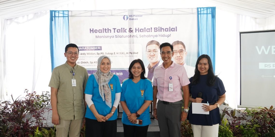 RS Premier Bintaro Gelar Health Talk dan Halal Bihalal untuk Edukasi Diabetes