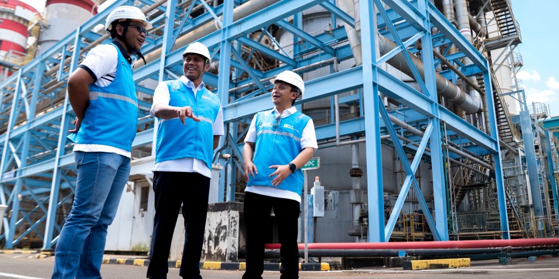 Bank Mandiri Kunjungi PLTGU Muara Tawar, Dukung Transisi Energi