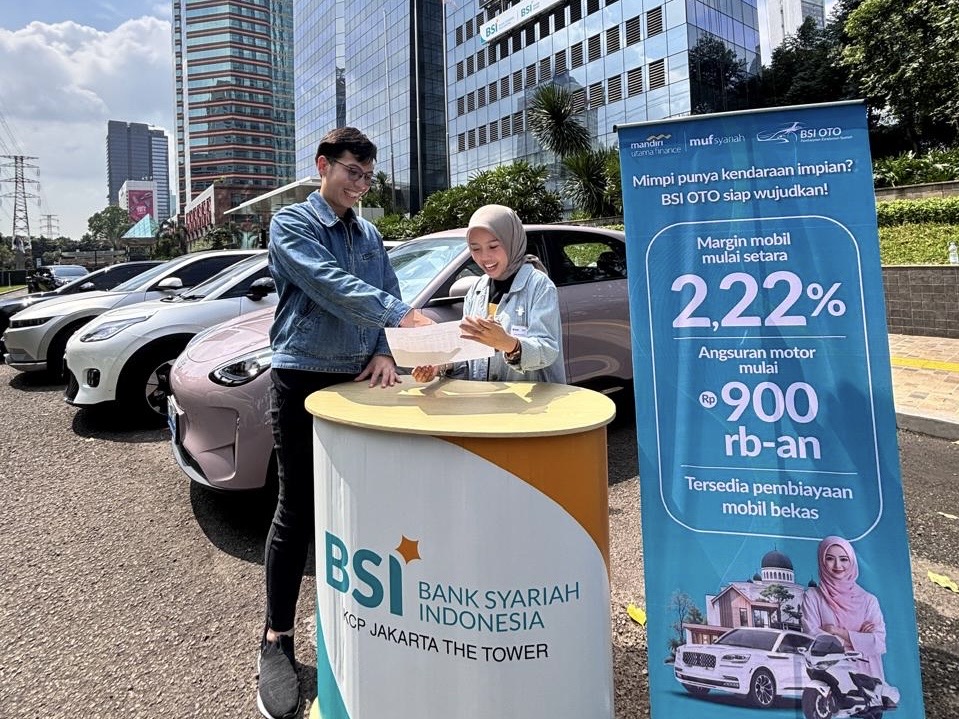 Pembiayaan Kendaraan Tumbuh, BSI OTO Catat Kenaikan 14,60%
