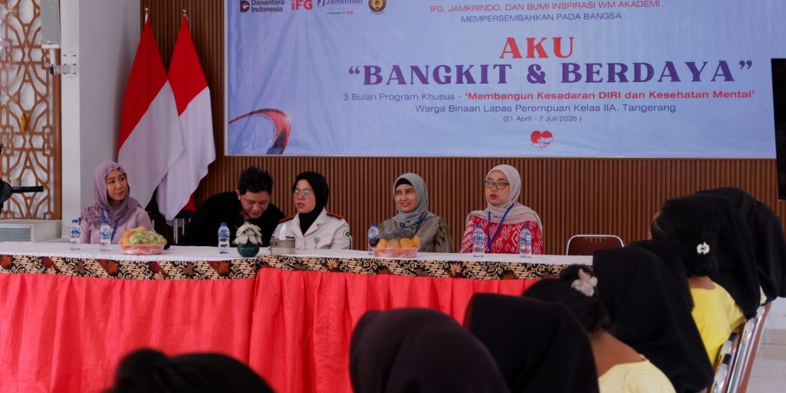 Peringati Hari Kartini, Jamkrindo Perkuat Pembinaan Warga Binaan di Tangerang