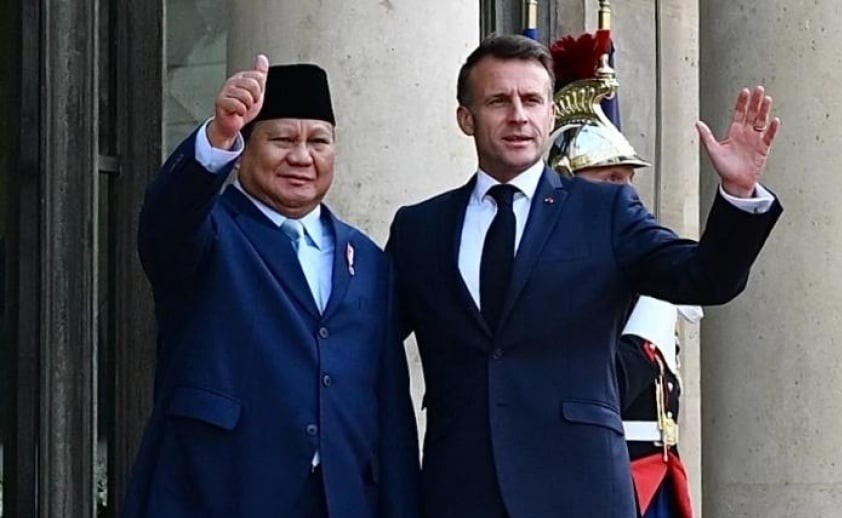 Lawatan ke Paris, Prabowo Subianto Bahas Kerja Sama Pertahanan dan Energi dengan Emmanuel Macron