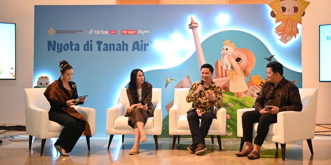 TikTok LIVE Gandeng POP MART Hadirkan NYOTA Edisi Budaya Indonesia