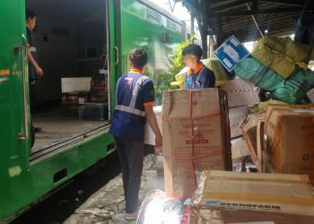 KAI Logistik Angkut 3.133 Ton Muatan di Periode Mudik Lebaran 2026