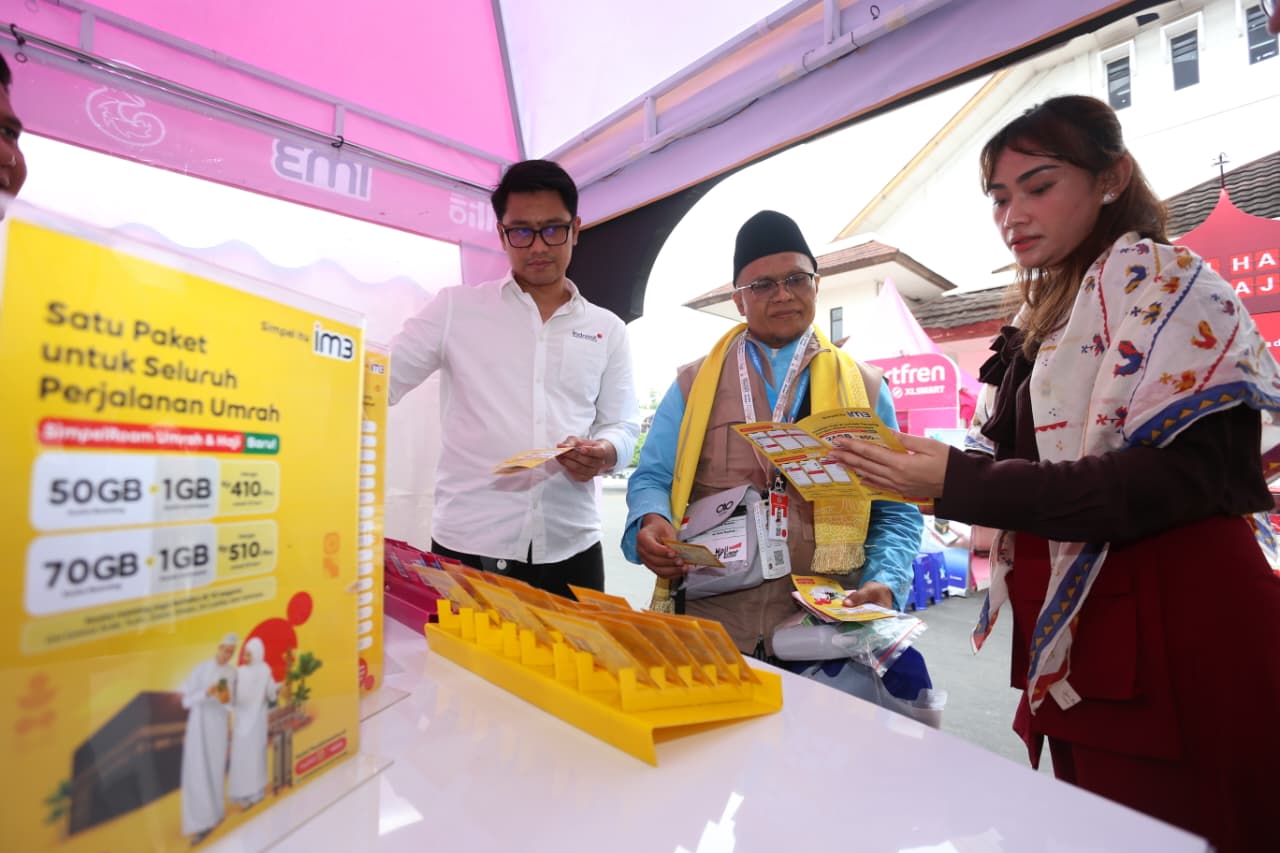 Dukung Kelancaran Ibadah Haji, Indosat Hadirkan Titik Layanan di Seluruh Wilayah Jakarta Raya