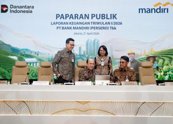 Bank Mandiri Catat Kinerja Solid di Triwulan I 2026, Perkukuh Peran Sebagai Mitra Strategis Pemerintah
