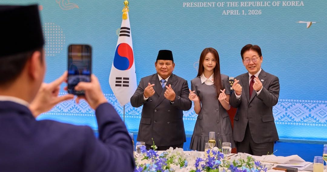 Carmen Hearts2Hearts Bertemu Presiden! Momen Langka Bareng Prabowo dan Lee Jae Myung