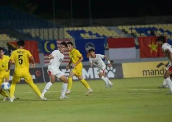 Duel Sengit Berakhir Kekalahan, Indonesia U-17 Takluk dari Malaysia