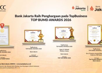 Konsisten Lanjutkan Transformasi, Bank Jakarta Raih TOP BUMD Awards 2026