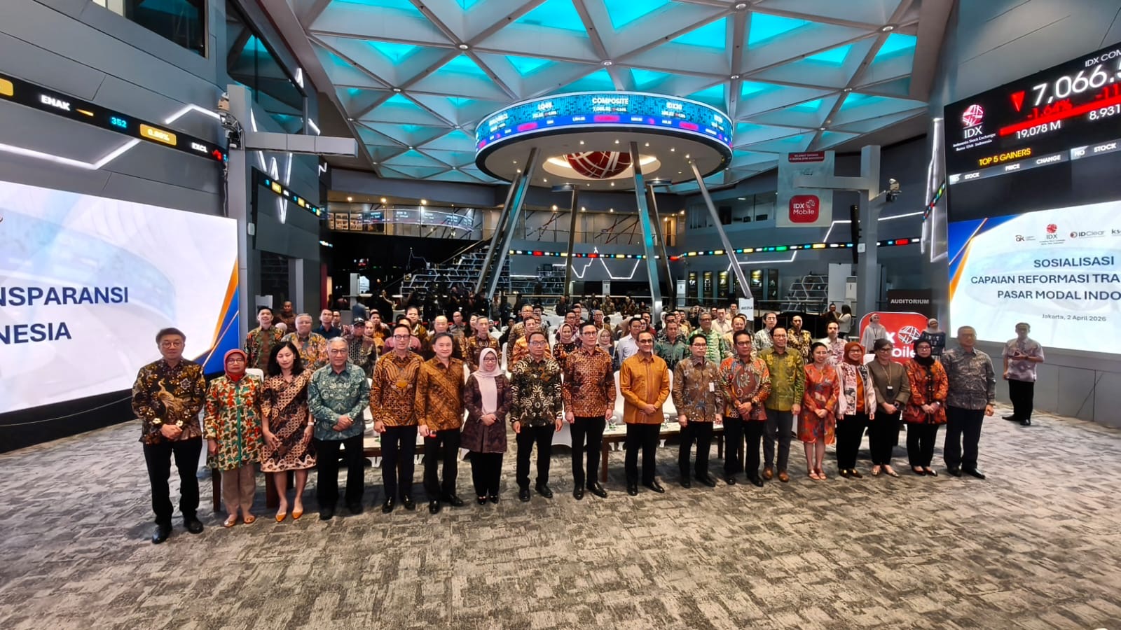 Reformasi Transparansi Pasar Modal Indonesia, OJK BEI dan KSEI Tuntaskan Empat Agenda