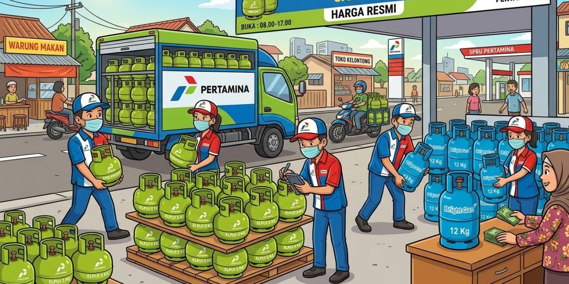 Harga LPG Tak Jadi Naik! Cek Harga 5,5 Kg dan 12 Kg per April 2026