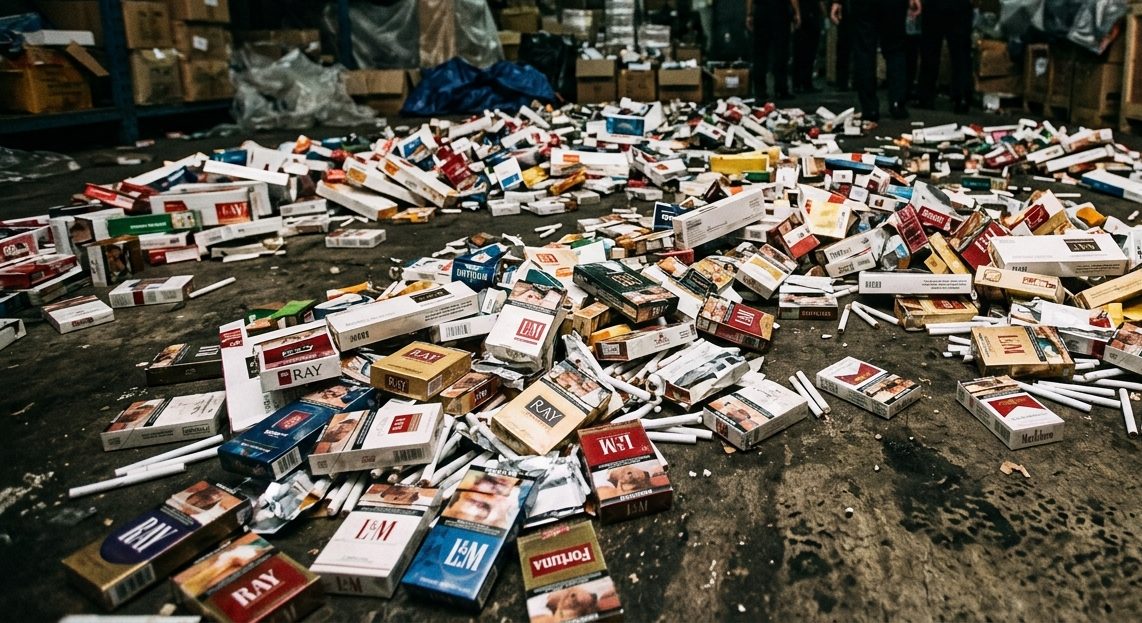 Rokok Ilegal Rp10 Miliar Disita di Banyuwangi, Pelaku Terancam 5 Tahun Penjara
