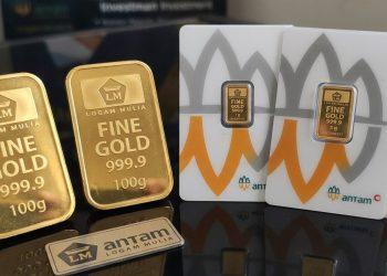 Emas Antam Jatuh Dalam Sehari, Turun Rp65.000 per Gram dan Picu Kekhawatiran