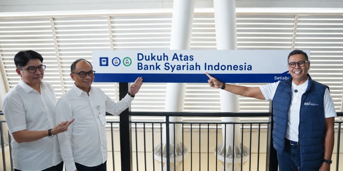 Stasiun LRT Dukuh Atas Resmi Berganti Nama Jadi Dukuh Atas Bank Syariah Indonesia