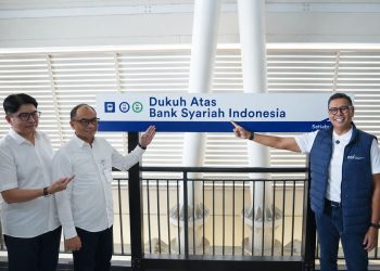 Stasiun LRT Dukuh Atas Resmi Berganti Nama Jadi Dukuh Atas Bank Syariah Indonesia