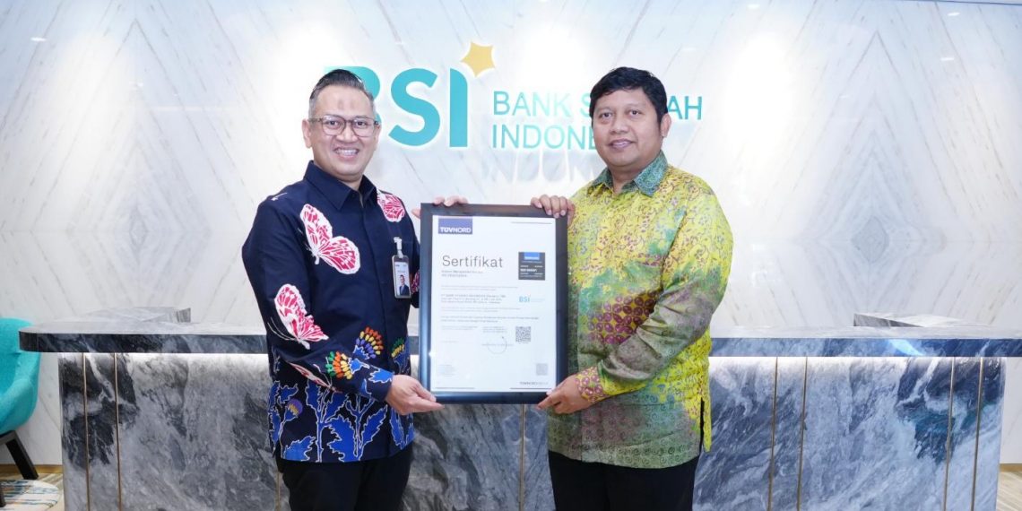 BSI Raih ISO 56001:2024, Jadi Bank Pertama di Indonesia