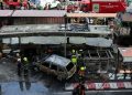 Masinis Positif Narkoba, Kereta Tabrak Bus di Bangkok hingga Terbakar: 8 Orang Tewas