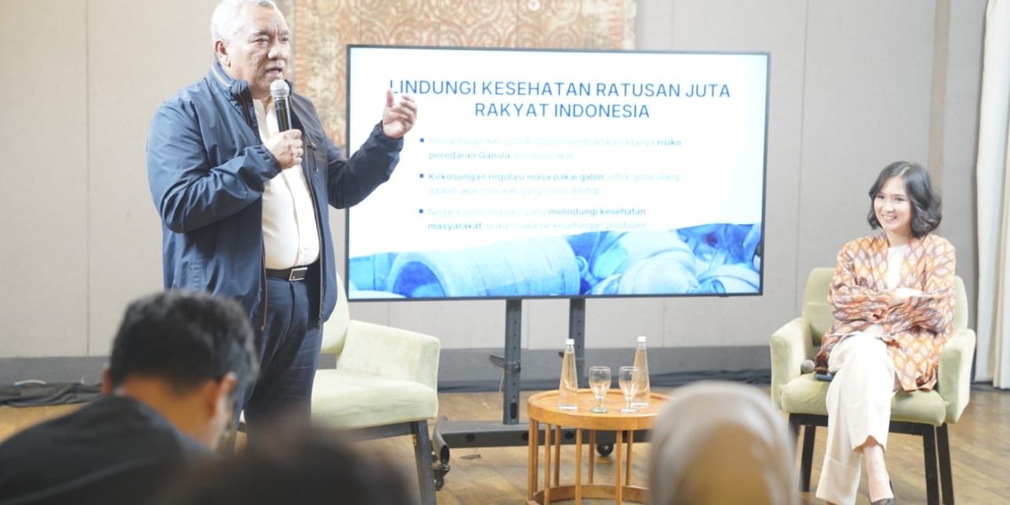 KKI Ungkap 92% Konsumen Keluhkan Galon Guna Ulang Tua