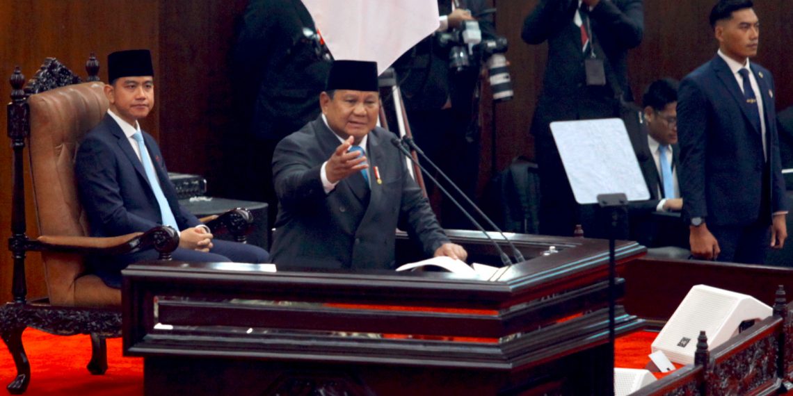 Presiden Prabowo Sampaikan Kem dan PPKF Pada Rapat Paripurna DPR