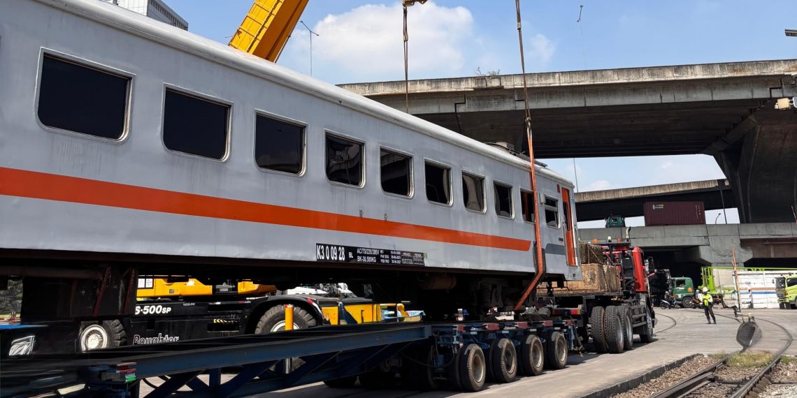 KAI Logistik Kirim 25 Kereta ke Sumatera, Dukung Penguatan Mobilitas Penumpang di Sumbagsel  