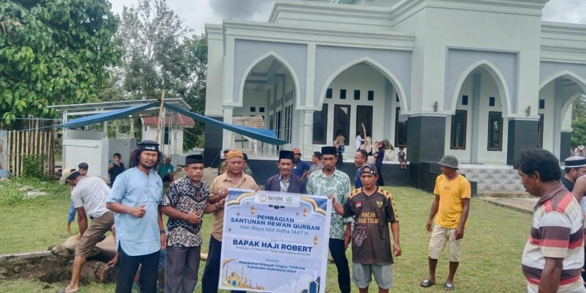 NHM Berbagi Hewan Kurban untuk Masyarakat Lingkar Tambang