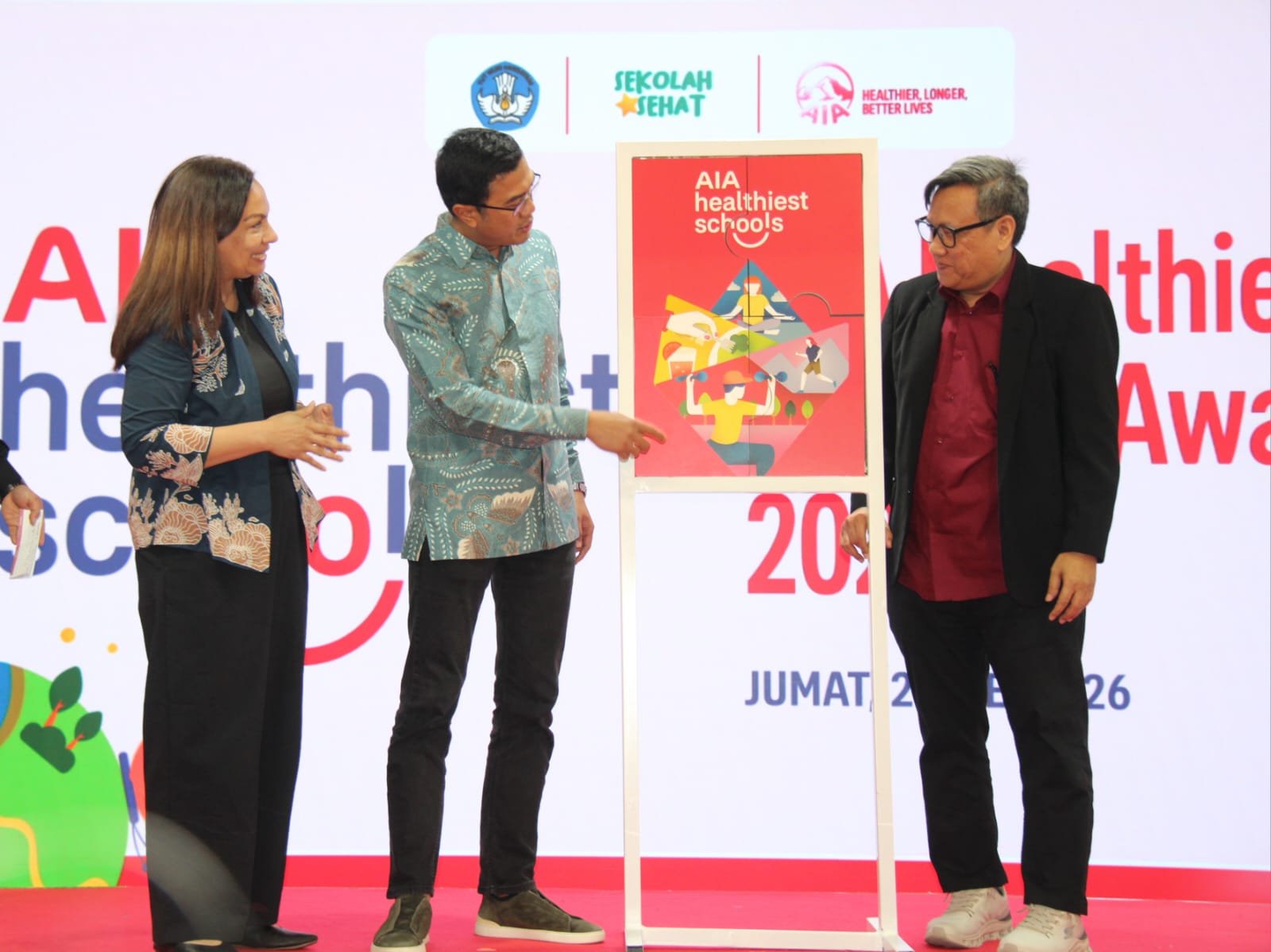 Dari Jakarta hingga Perbatasan NTT: Dua Sekolah Indonesia Raih Penghargaan AIA Healthiest Schools 2026