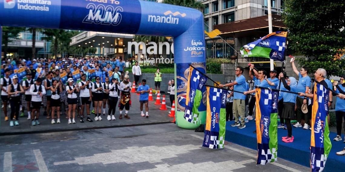 Bank Mandiri Bawa Semangat “More Than a Race” Lewat Livin Jakarta Run Road to MJM 2026