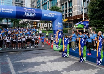 Bank Mandiri Bawa Semangat “More Than a Race” Lewat Livin Jakarta Run Road to MJM 2026