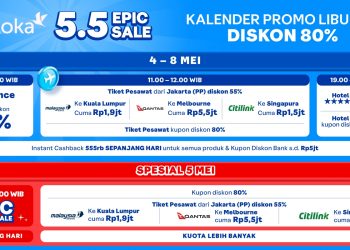 Tanggal Kembar Ubah Cara Wisatawan Indonesia Pesan Liburan
