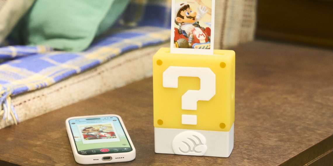 Fujifilm Tambah Fitur Super Mario di Aplikasi instax mini Link Nintendo Switch