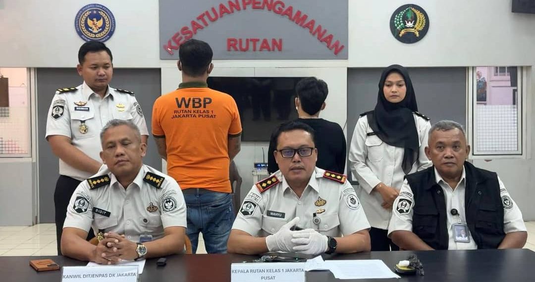 Rutan Salemba Bongkar Upaya Penyelundupan Sabu Saat Jam Besuk