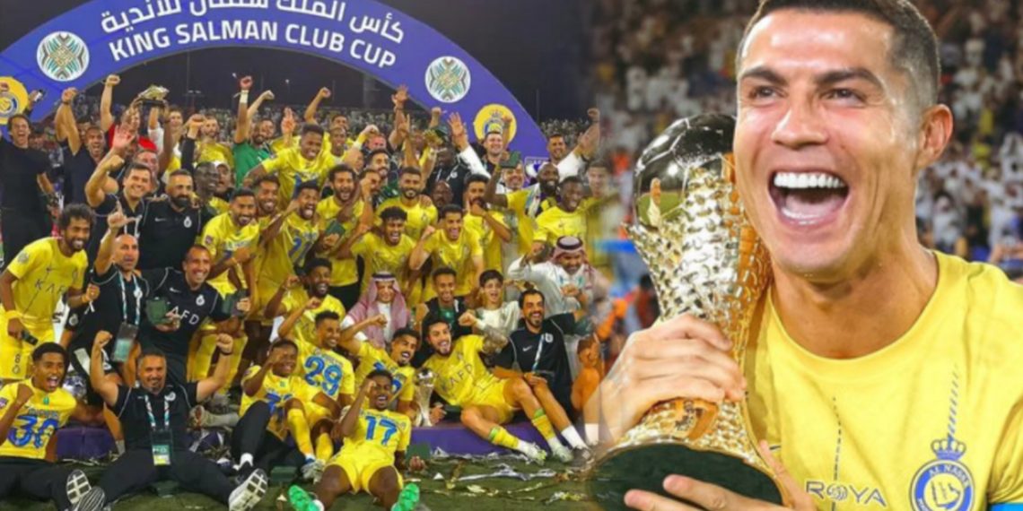 Cristiano Ronaldo Akhiri Puasa Gelar Setelah Al-Nassr Taklukkan Damac