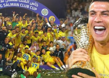 Cristiano Ronaldo Akhiri Puasa Gelar Setelah Al-Nassr Taklukkan Damac
