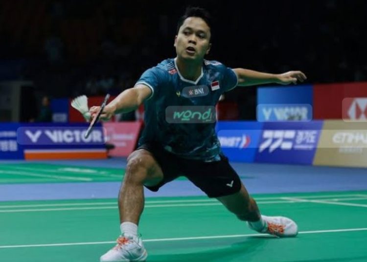 Tekuk Wakil Tuan Rumah, Ginting Lanjut ke 16 Besar Malaysia Masters