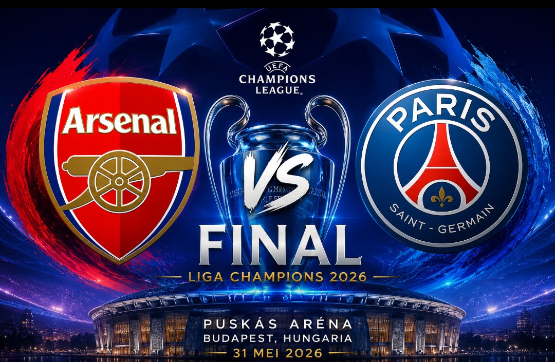 Final Liga Champions 2026: PSG dan Arsenal Siap Adu Kekuatan di Budapest