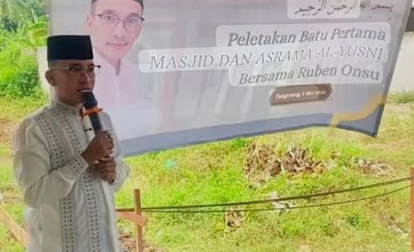 Ruben Onsu Ingin Segera Salat Perdana di Masjid yang Ia Bangun