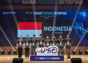 Indonesia Sabet Dua Medali Emas pada Olimpiade Fisika Asia 2026