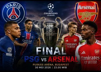 PSG Tantang Arsenal di Final Liga Champions 2025/2026, Simak Jadwal Tayangnya Malam Ini
