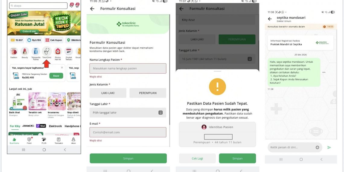 Tokopedia Luncurkan TokoClinic untuk Layanan Kesehatan Digital