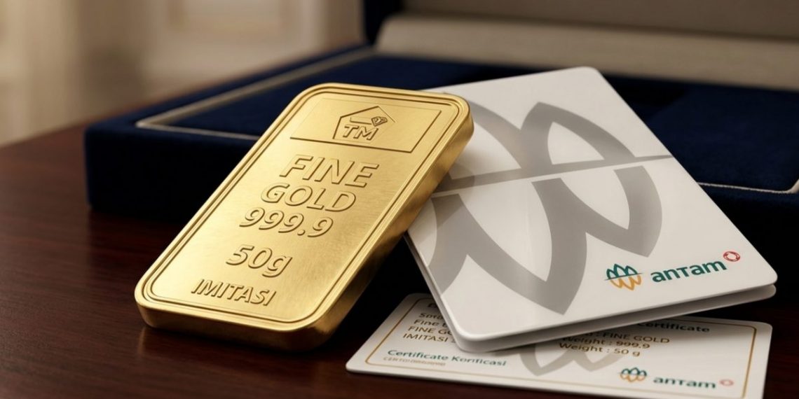 Emas Antam Melemah Lagi Senin Pagi, Harga 1 Gram Turun ke Rp 2.819.000